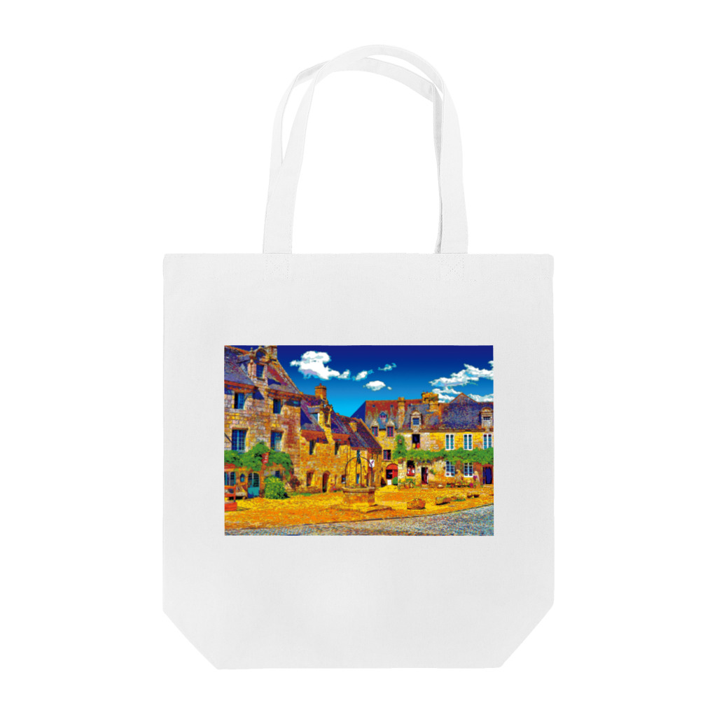 GALLERY misutawoのフランス ロクロナンの街角 Tote Bag