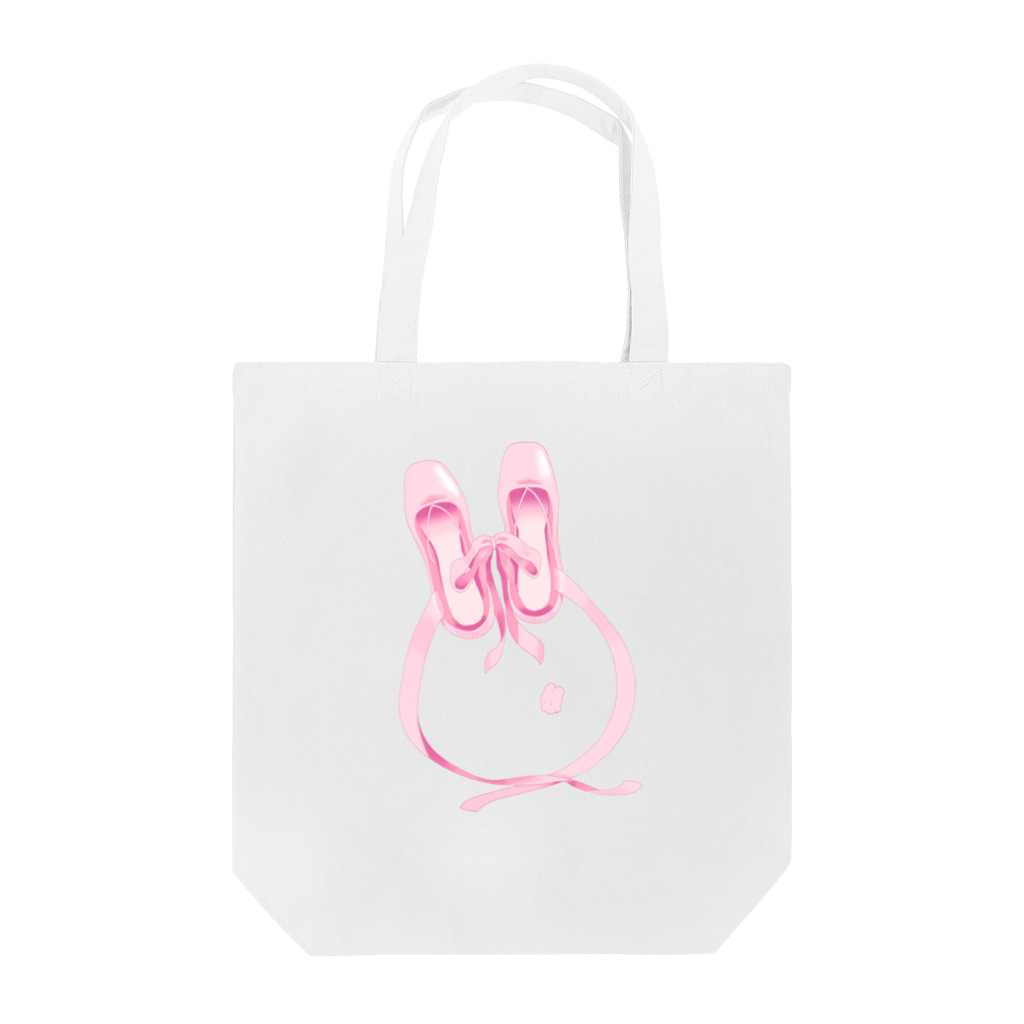 soratoのトゥシューズのうさぎ Tote Bag