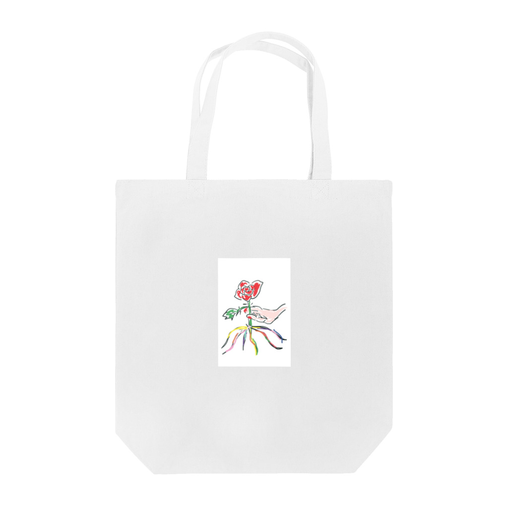 Pink Eagleの根はRainbow Tote Bag