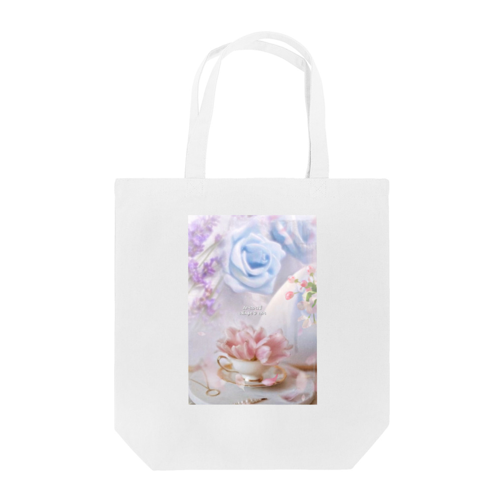 【ホラー専門店】ジルショップの上品な花々 Tote Bag