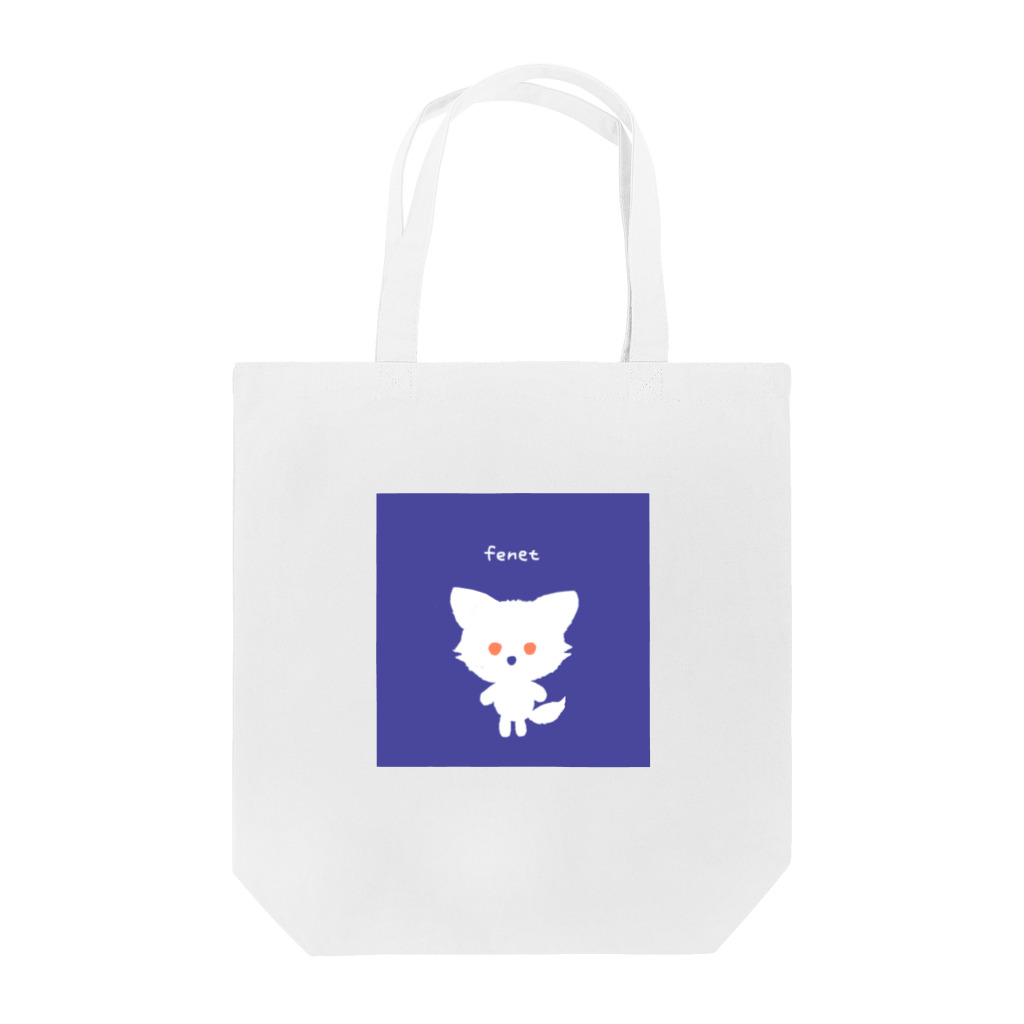 BLUE fenetのねこきつね Tote Bag