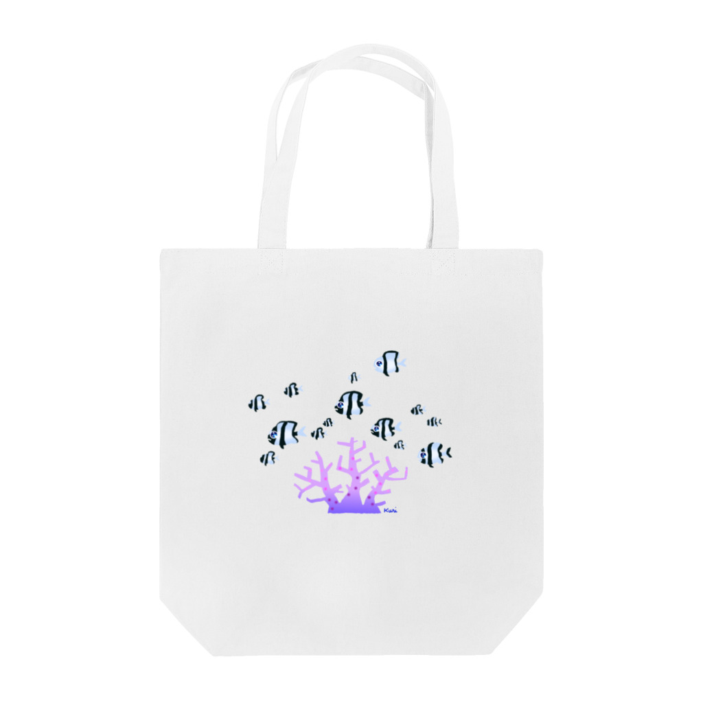 栗坊屋のいろいろリュウキュウスズメダイ Tote Bag