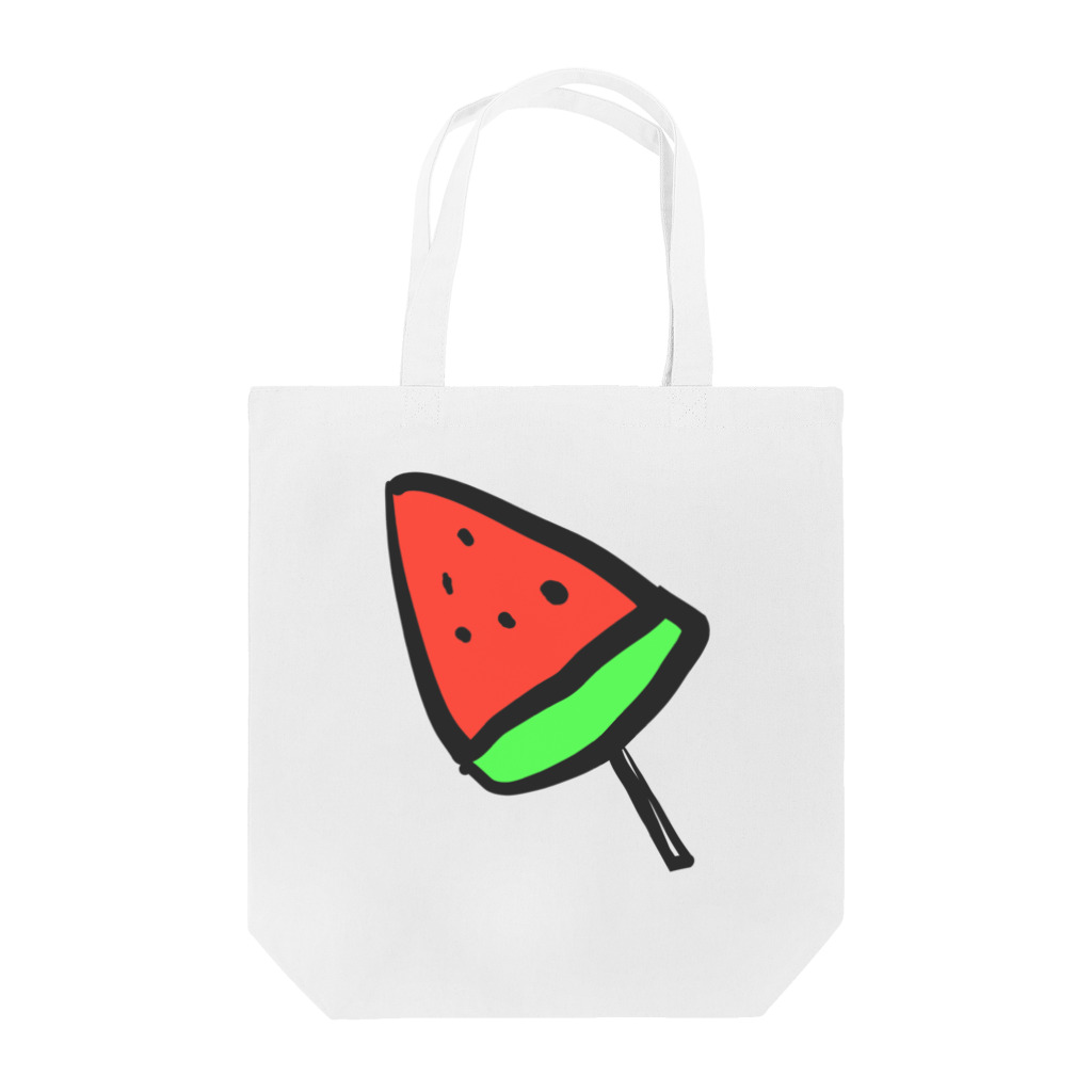 ーー◀のすいかに棒が生えたやつ Tote Bag