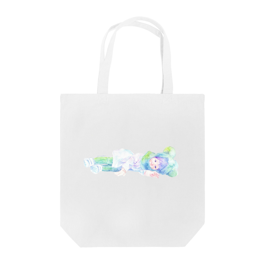 annie のくまgirl Tote Bag