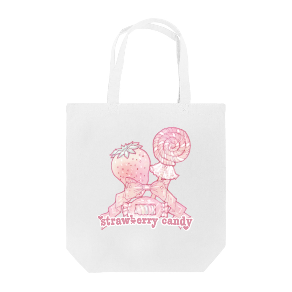ichigotomahou.のSweetie candy (pinkdream)トート トートバッグ