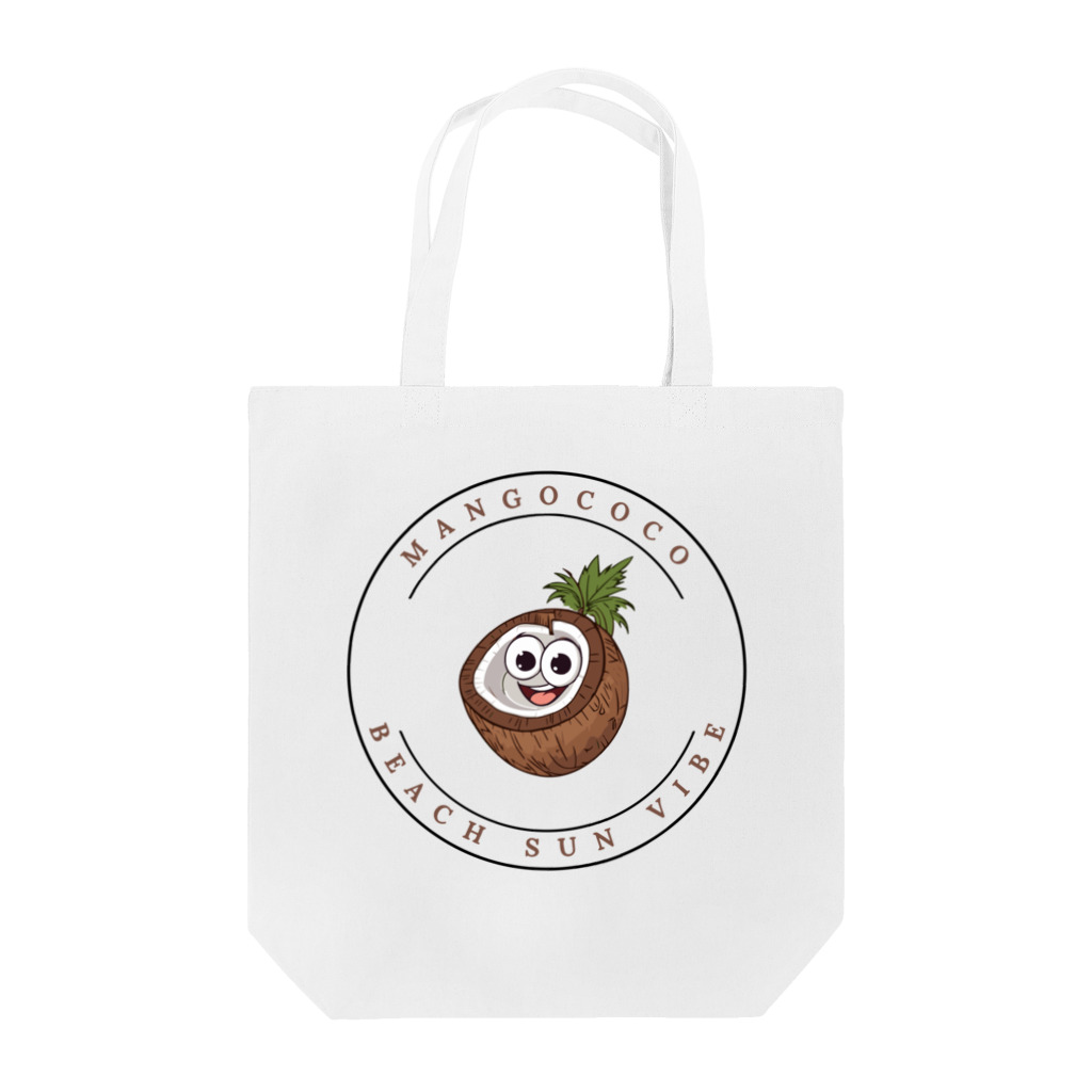 Mangococoの【開店限定価格】ココナッツキャラアイテム Tote Bag