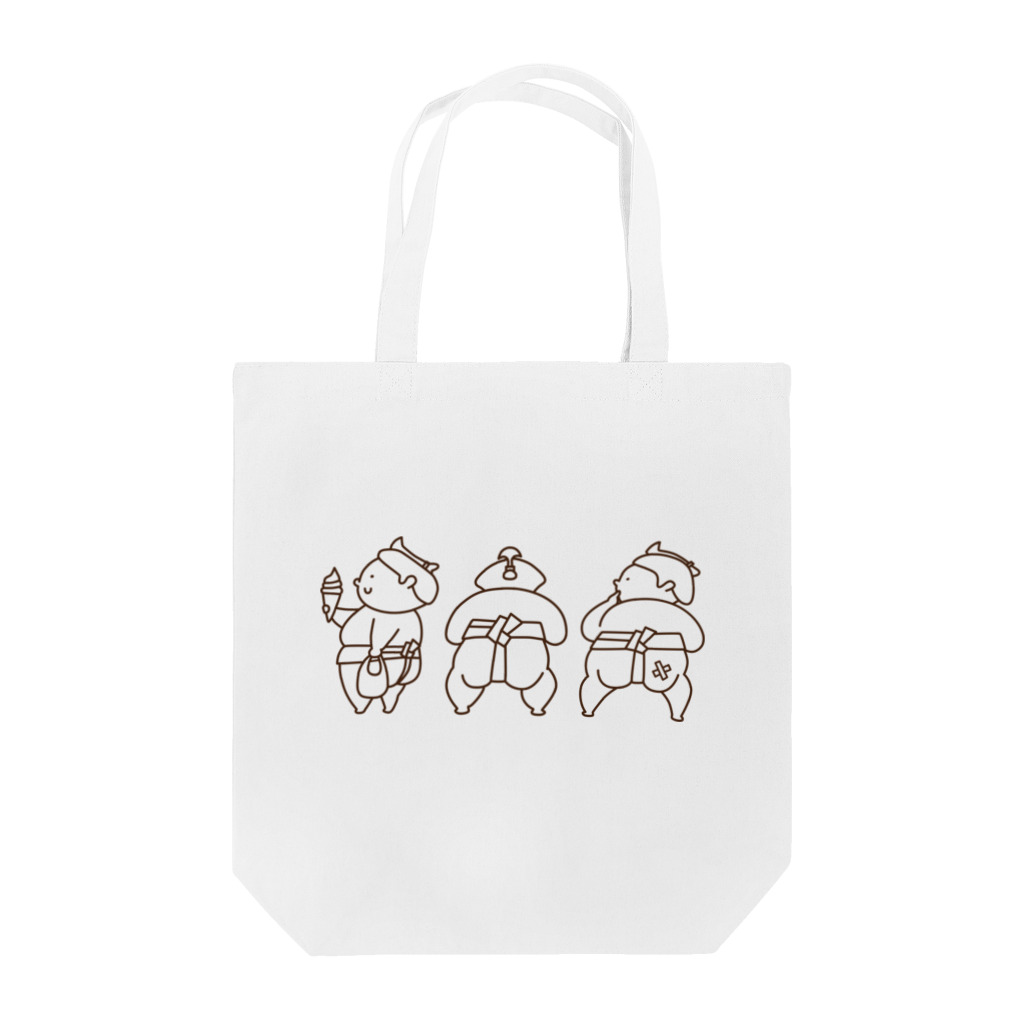 H2Styleのお相撲さんのおしり。 Tote Bag