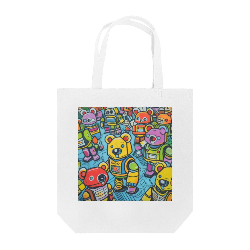 RoboStyleのロボットの冒険　#17 Tote Bag