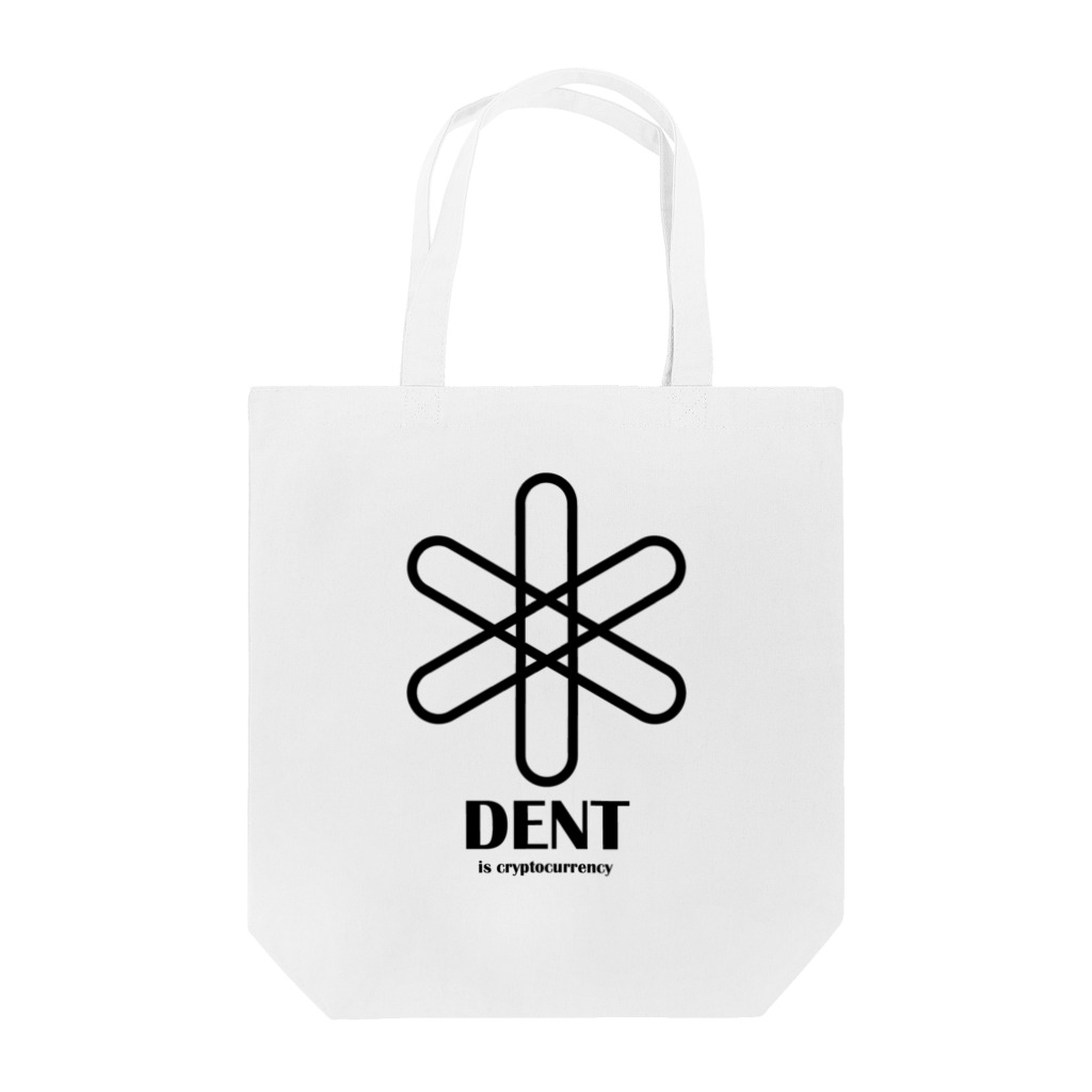 仮想通貨ファンショップの仮想通貨 DENT 推し（A） トートバッグ