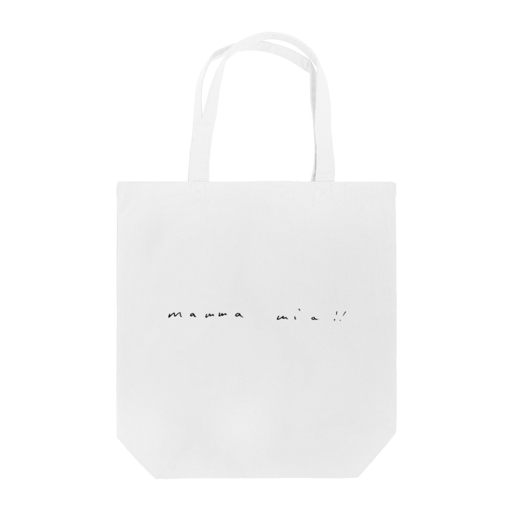 イエネコのマンマミーア！　 Tote Bag