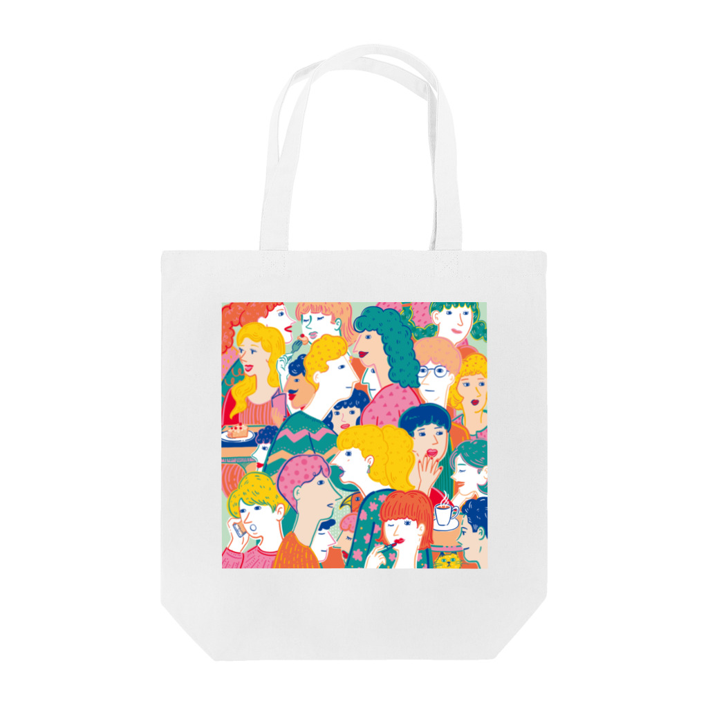 Maki Emuraのpleasant people Tote Bag