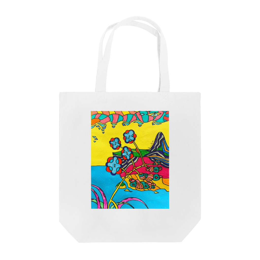 Madaminu Annaの高地に咲く花 Tote Bag