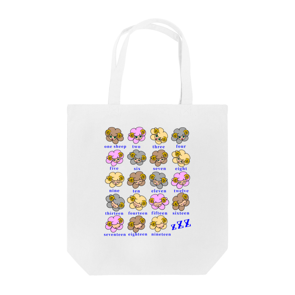 momolove の羊がいっぱい Tote Bag