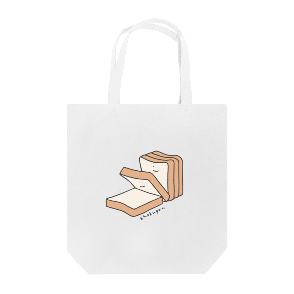 ぼんやり商会 SUZURI店の食パンさん ｡ｏＯ トートバッグ