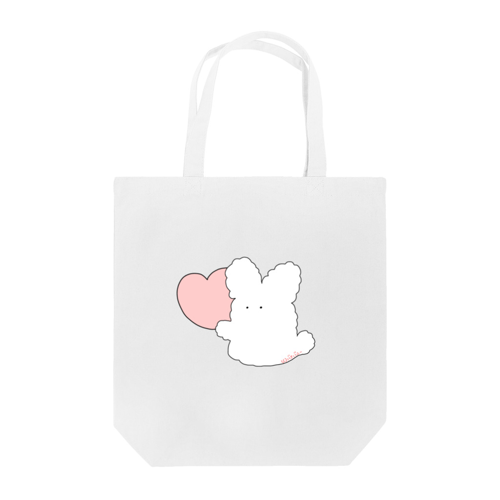 バナバニーShopのうさドール（ハート） Tote Bag