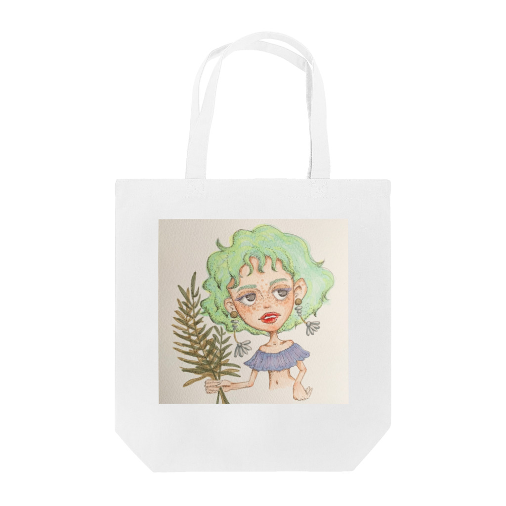 MOOMINTROLLのPalm tree/ヤシの木　トートバッグ Tote Bag