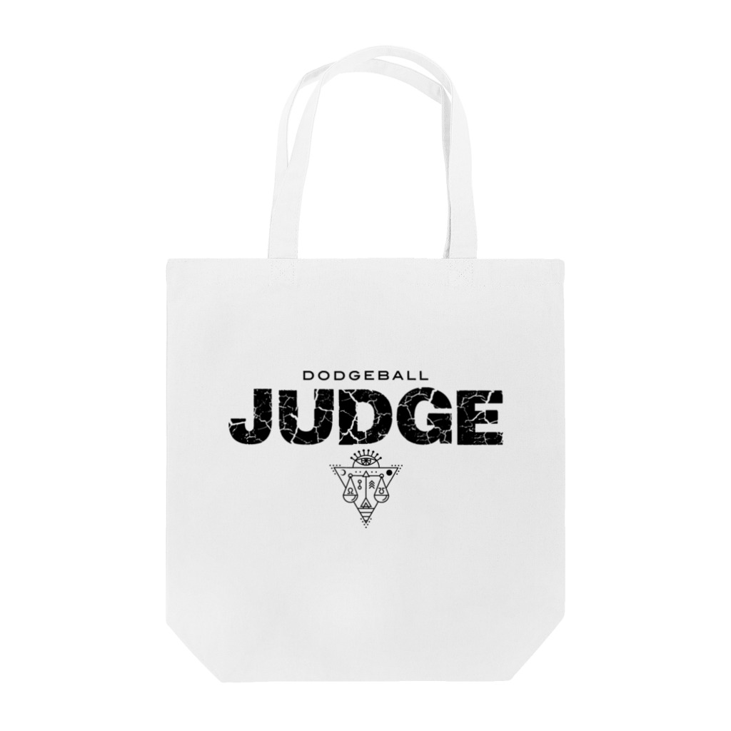 WLDのDODGEBALL JUDGE BLACK Tote Bag