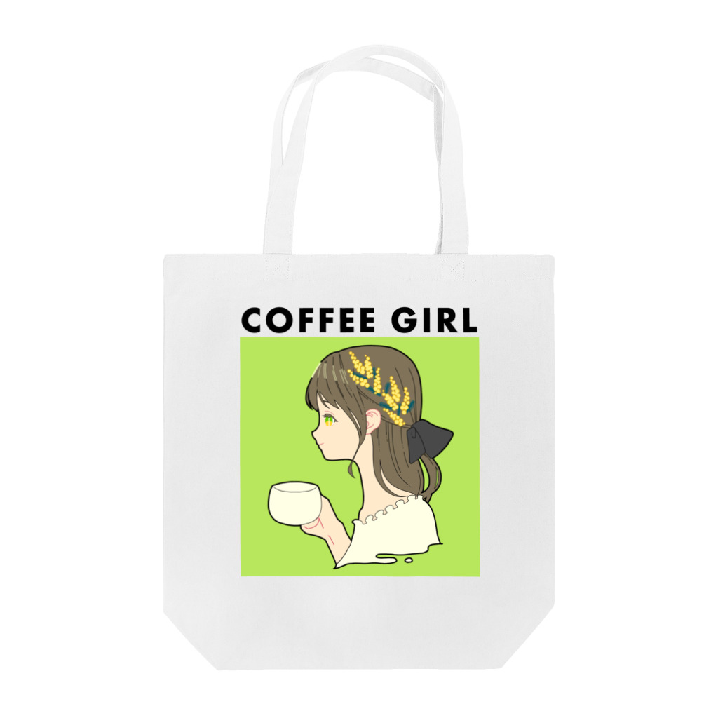COFFEE GIRLのCoffee Girl ミモザ (コーヒーガール ミモザ) トートバッグ