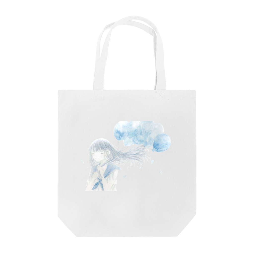 Tender blueの願いを込めて Tote Bag