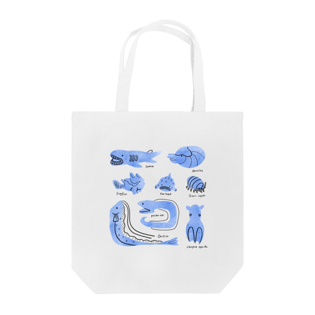 まいこ｜ほっこりイラスト🖌️の深海生物 Tote Bag