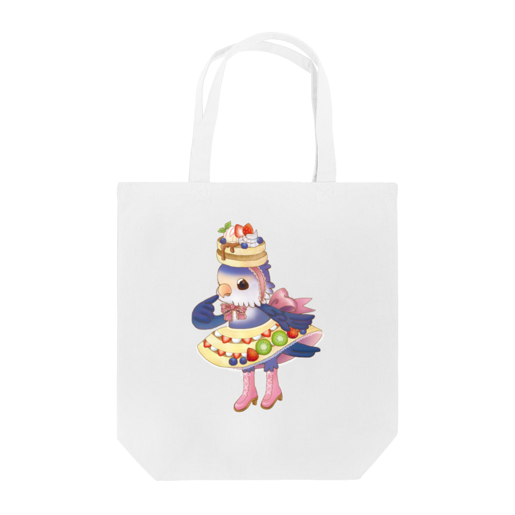 あにまるめいとのパンケーキドレスのバイオレットチェリー Tote Bag