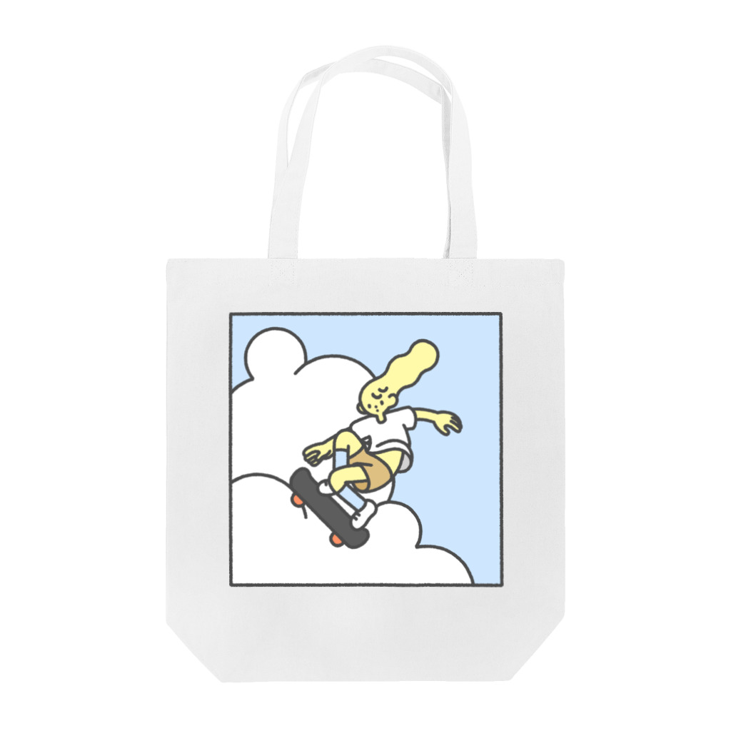 野花の𝙎𝙠𝙖𝙩𝙚𝙧 𝙂𝙞𝙧𝙡 Tote Bag