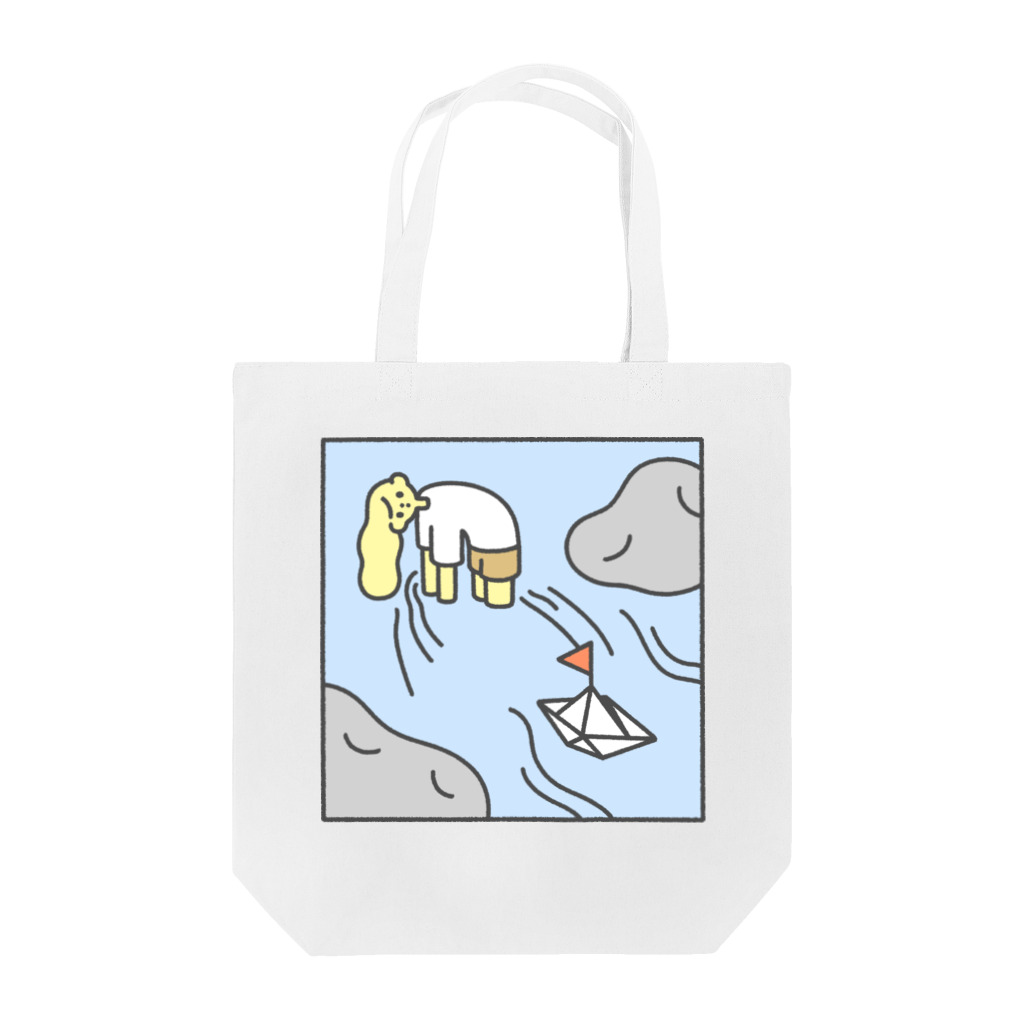 野花の𝙄𝙣 𝙩𝙝𝙚 𝙍𝙞𝙫𝙚𝙧 Tote Bag