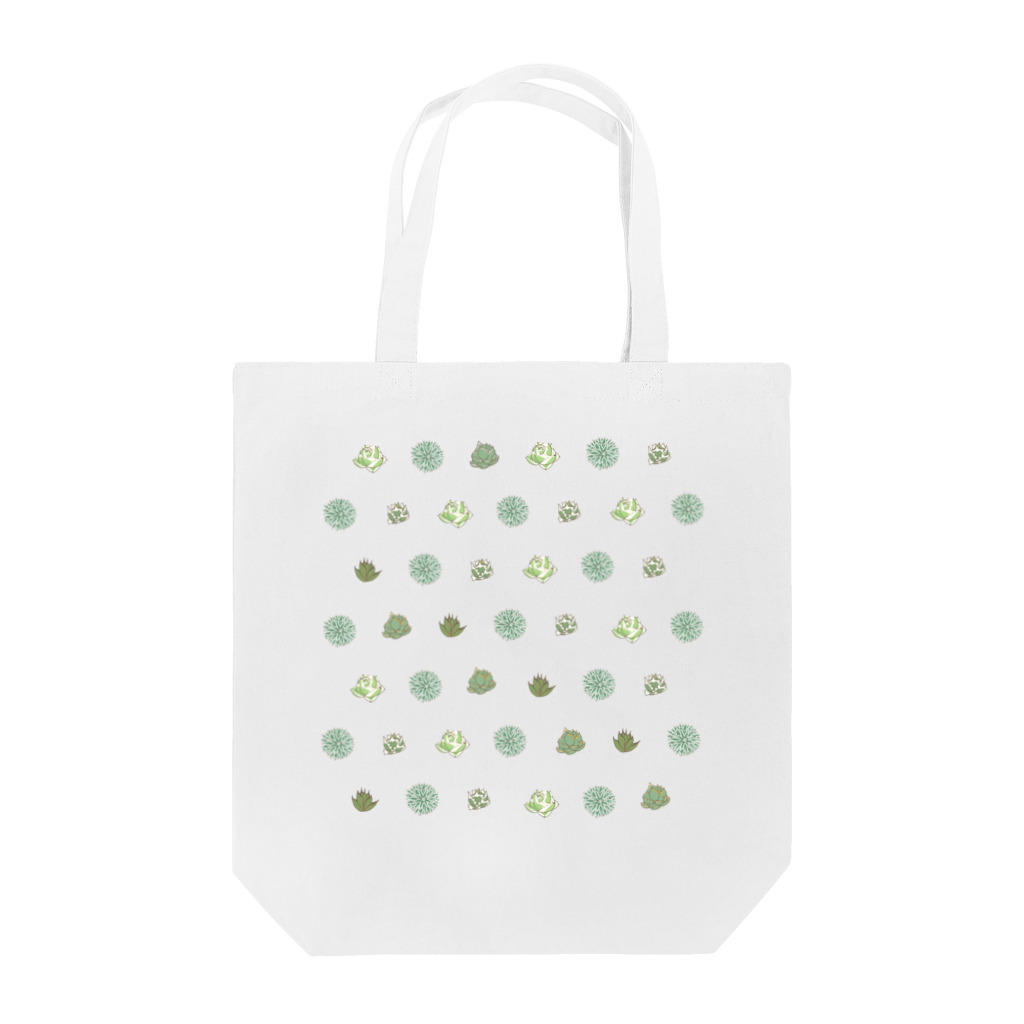 PochiDaifukuのアガベの草模様 Tote Bag