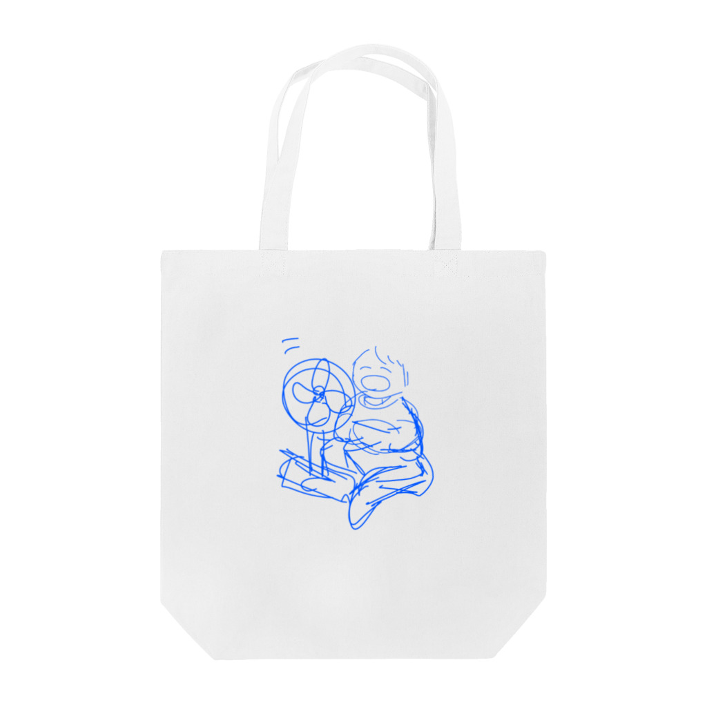 岡崎ポン太の扇風機にあ〜〜〜 Tote Bag