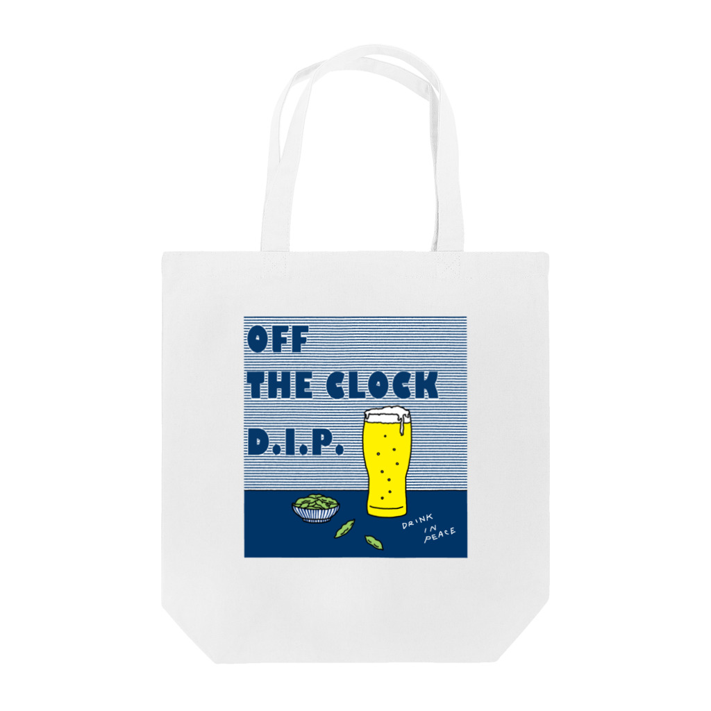 Planet Evansのカンパイ！ OFF THE CLOCK D.I.P. トートバッグ