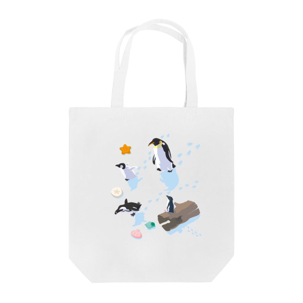 立体工房のペンギンビーチ Tote Bag