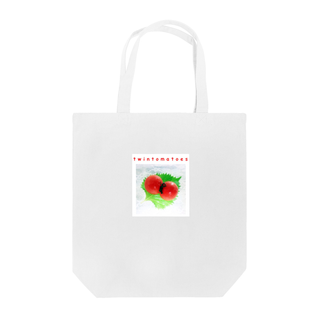 La Rose FleurのTwin Cherry Tomatoes（ツインチェリートマトちゃん♪） トートバッグ
