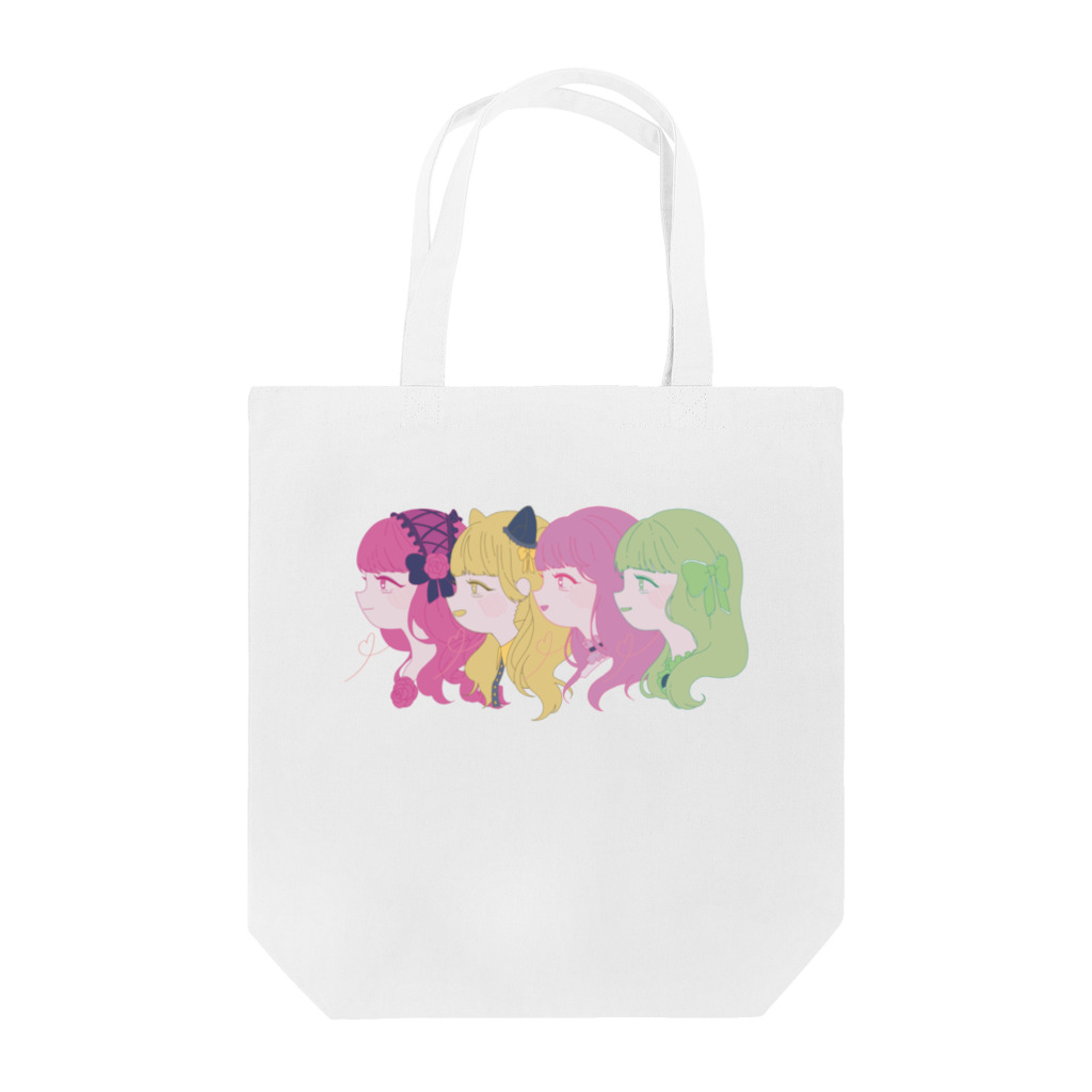 ∞lette OFFICIAL STOREのぺいすとりꔛ‬ Tote Bag