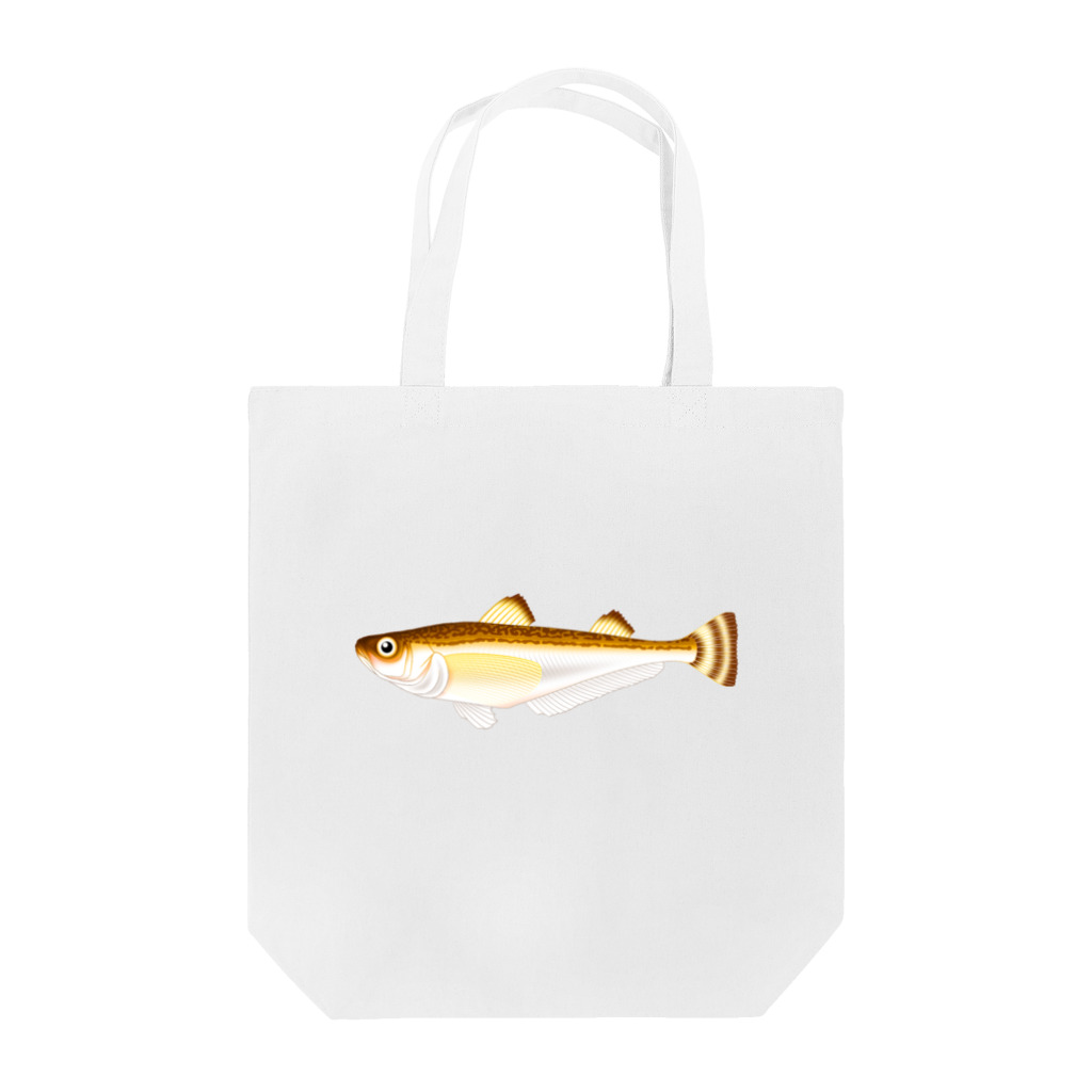 【魚類】おさかなちゃん☆図鑑の【魚類】ハタハタちゃん☆鱩 トートバッグ