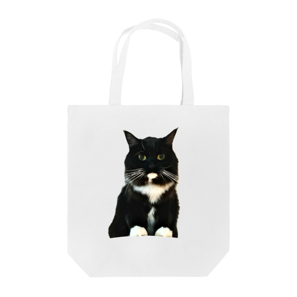 sio and suiの真面目ねこスイ〜証明写真風〜 Tote Bag