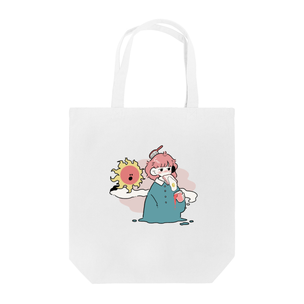 ---✄𝙼𝚁𝚊𝙼𝚁𝚊✄---のねぼすけさん Tote Bag