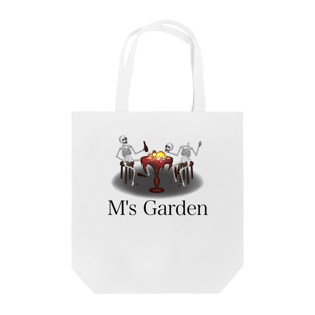 M's Gardenのスカルコレクション〜宴〜 トートバッグ