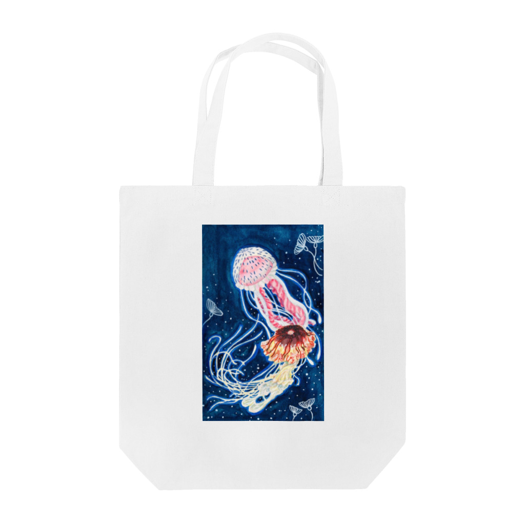 JapaneseArt Yui Shopの海月のワルツ Tote Bag