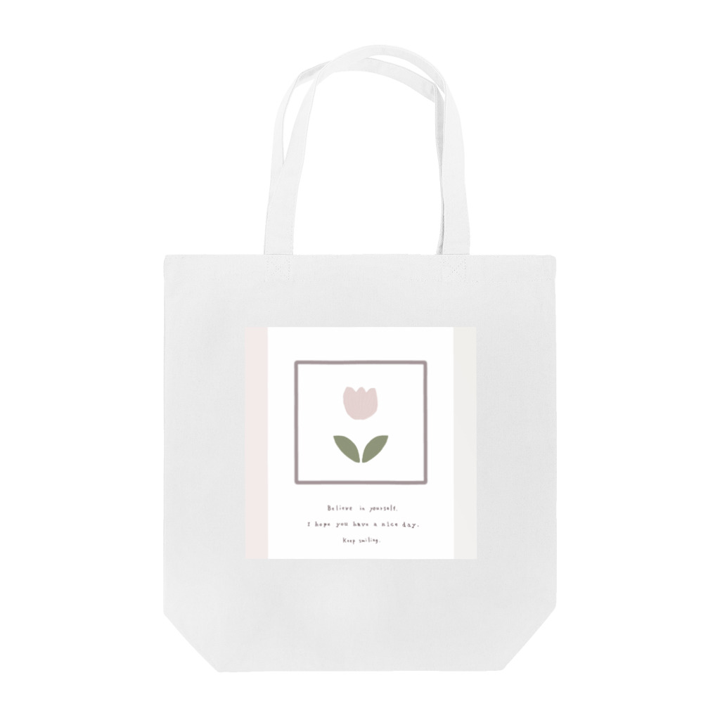 rilybiiの🍑 peach tulip* Tote Bag