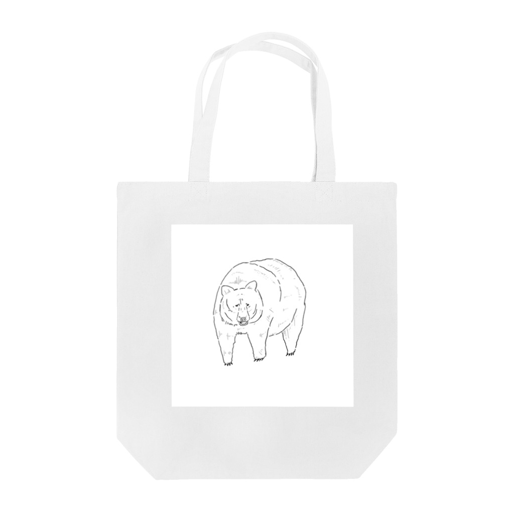 miZUmi_animalのアメリカンブラックベア Tote Bag