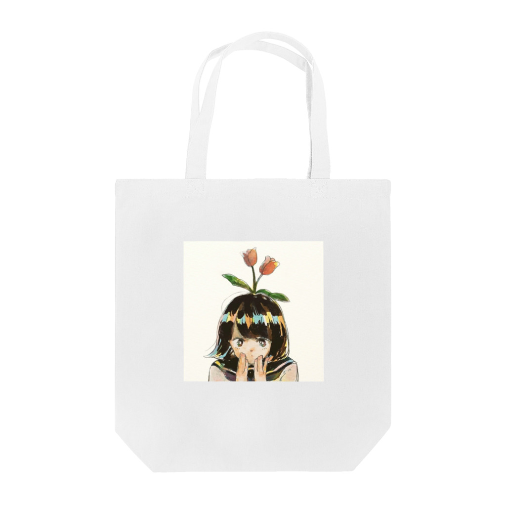 NEOKO′S SHOP🏠🐕🌷のあほの花、咲く トートバッグ