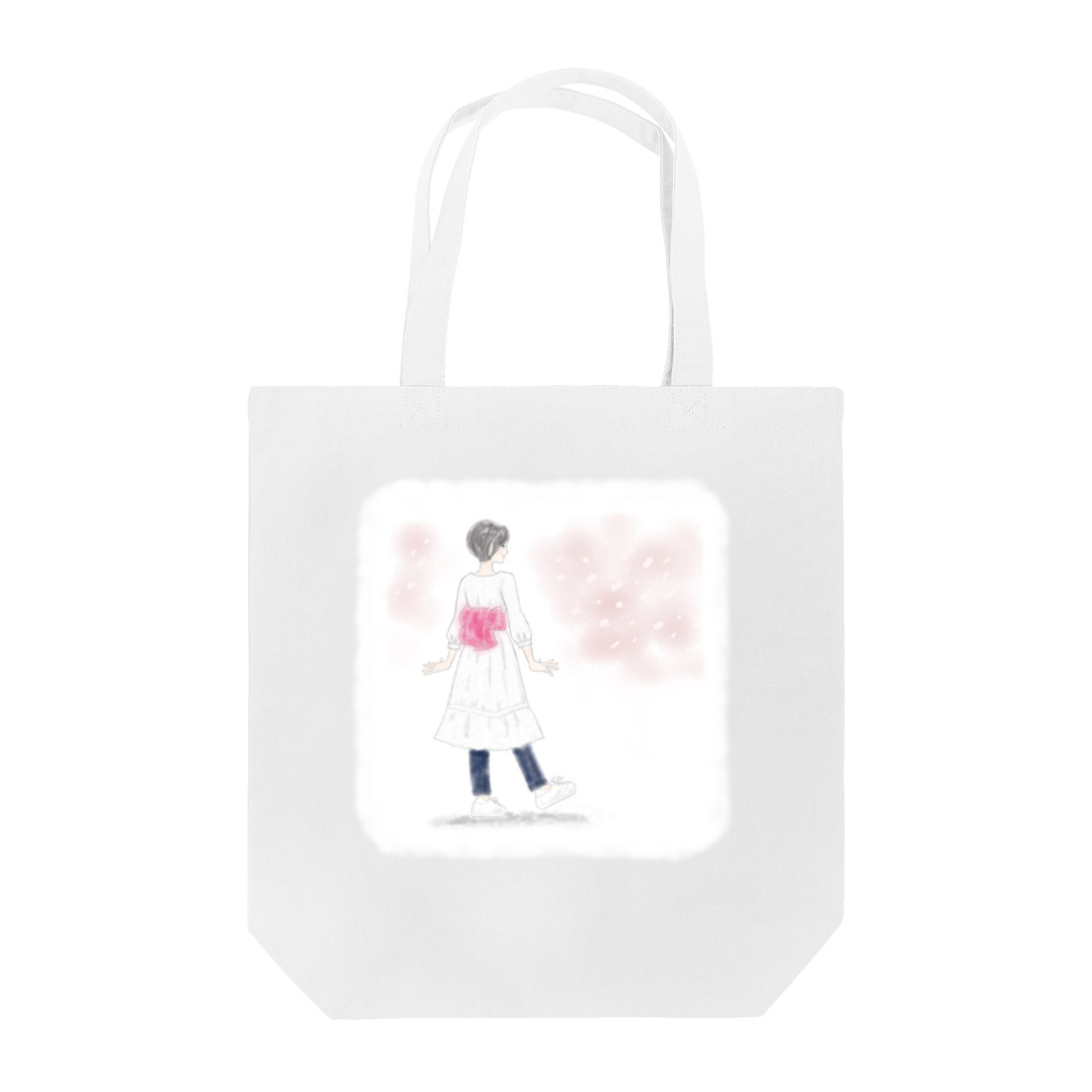 yuufのsakura girl Tote Bag