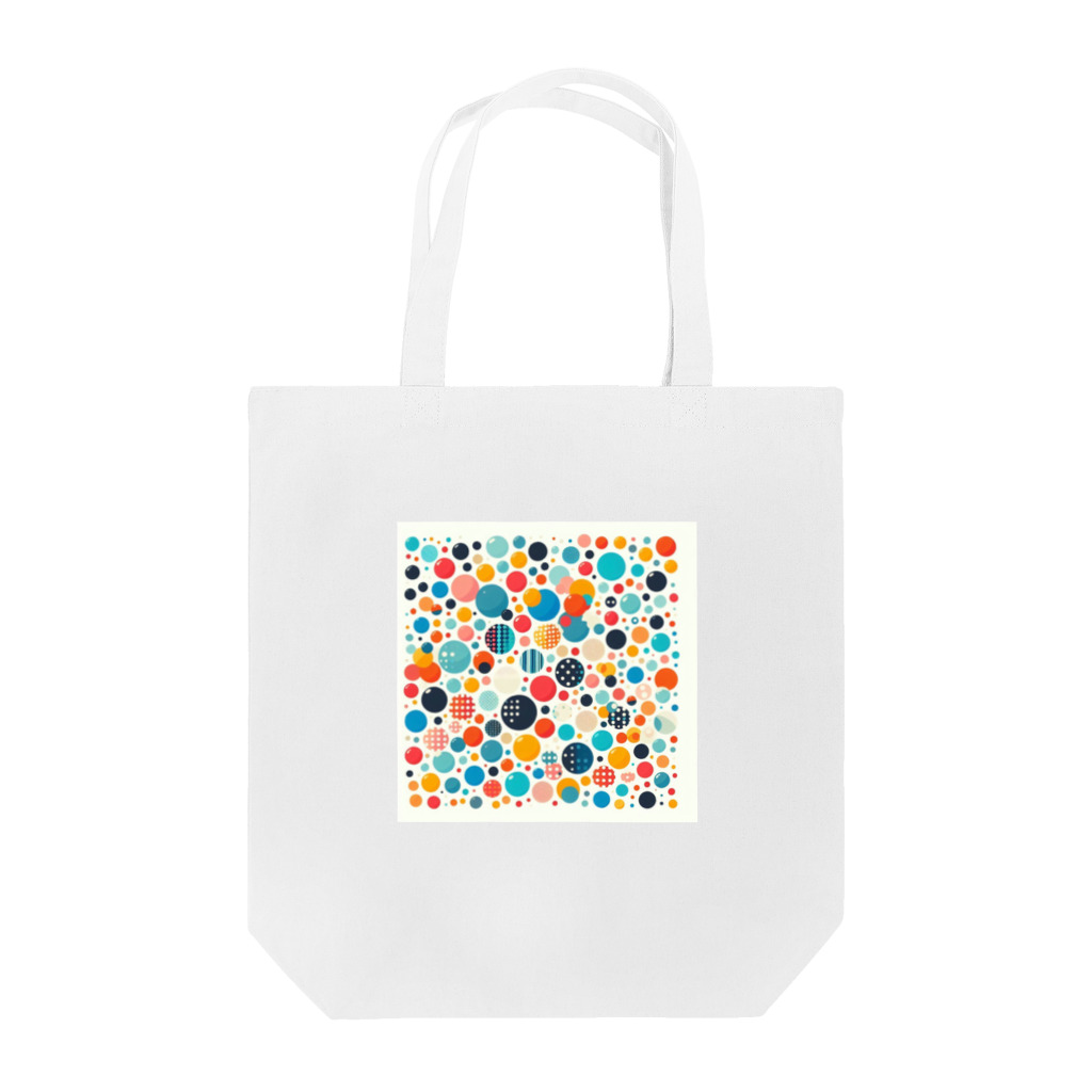 何でもありデザインの水玉模様 Tote Bag