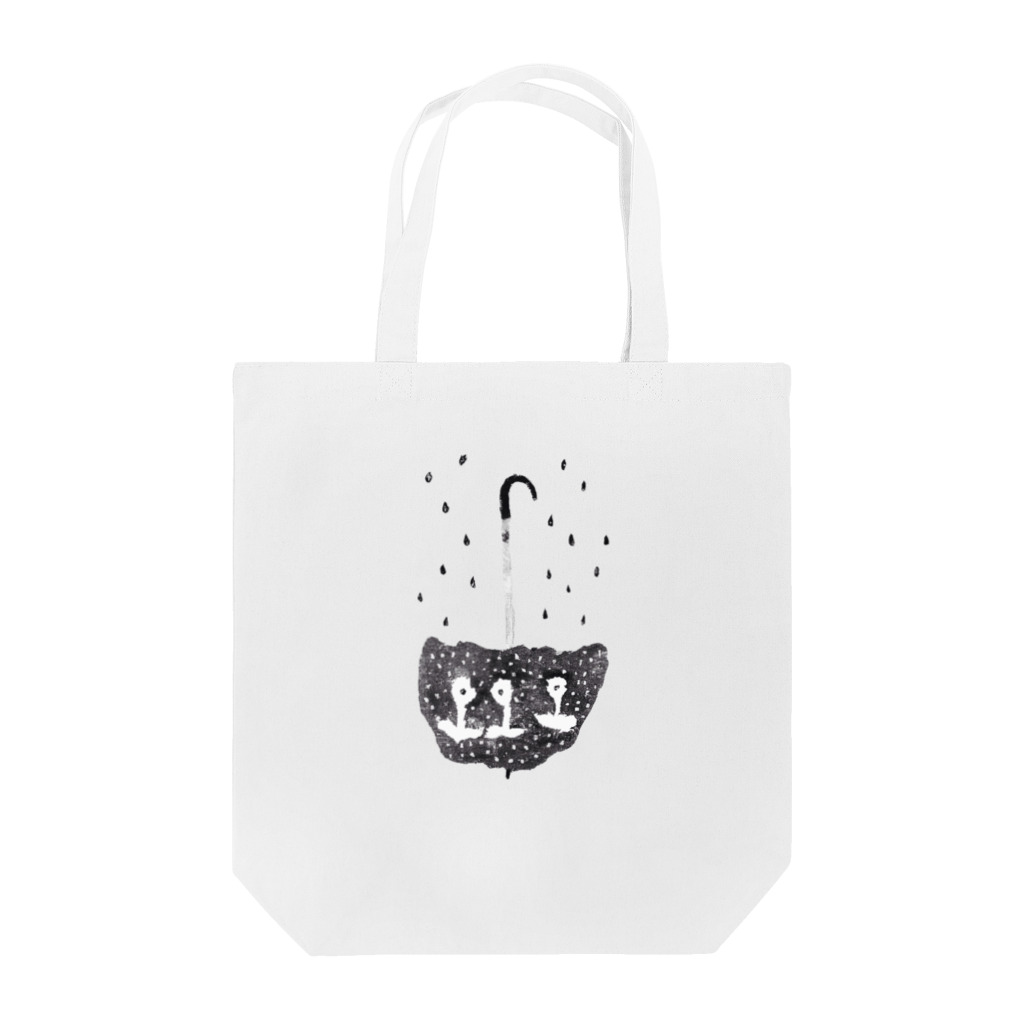 おばけうさこの雨ふり Tote Bag