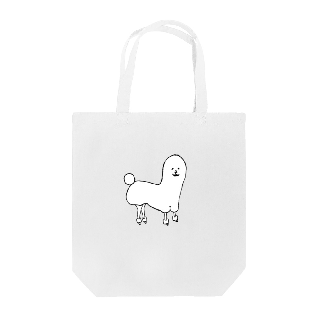 お味噌ちゃん👺LINEスタンプものプードルくん Tote Bag