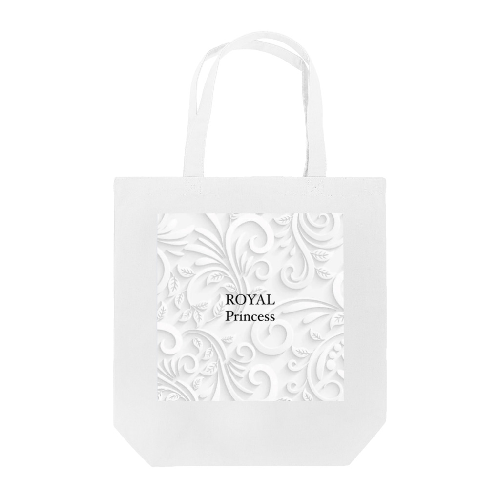ROYAL PrincessのPrincess White Tote Bag