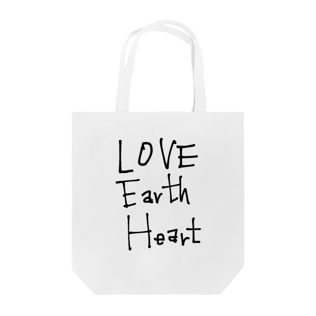 Love Earth Heart project.のLove Earth Heart  Tote Bag
