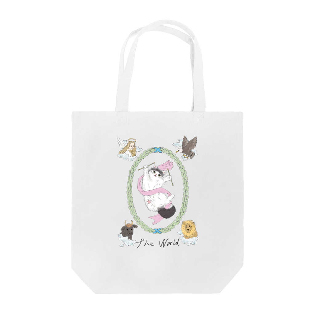 fortunecatのCat of the world Tote Bag