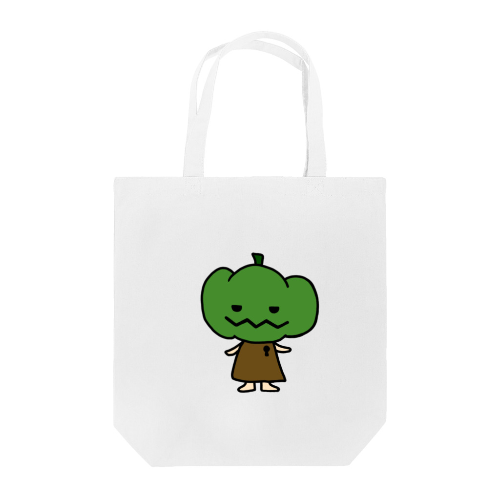 KIKITEKI_LABORATORYの半目ゆるかぼちゃ Tote Bag