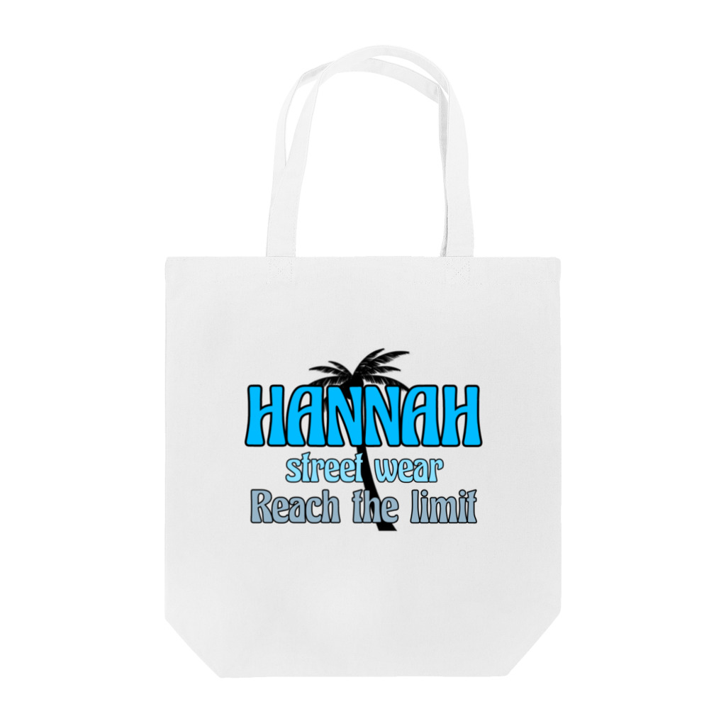 HANNAH street wear ハンナ　ストリートウェア(カバ店長)のHANNAH street wear  "Hawaiian“ Tote Bag